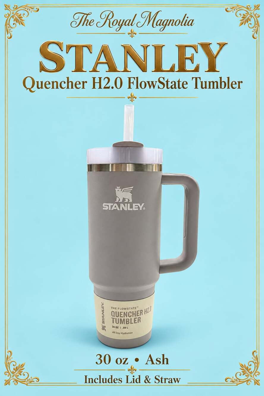 Stanley Quencher H2.0 FlowState Tumbler 30 oz Ash